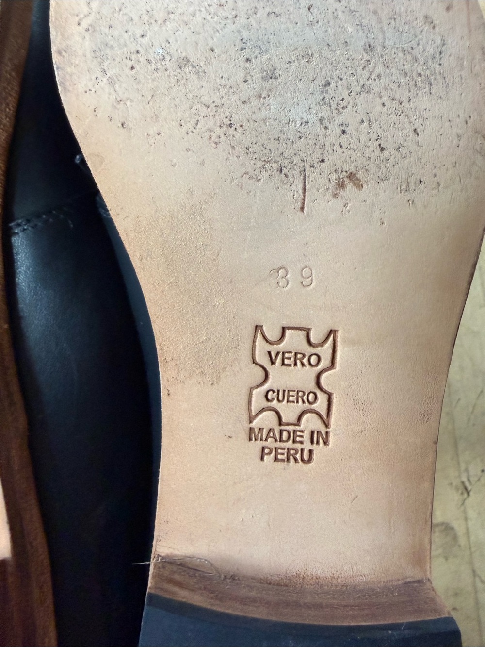 FORTRESS OF INCA Emmy Oxfords Black Leather Lace Up Leather Sole Classic 39 - Picture 10 of 11